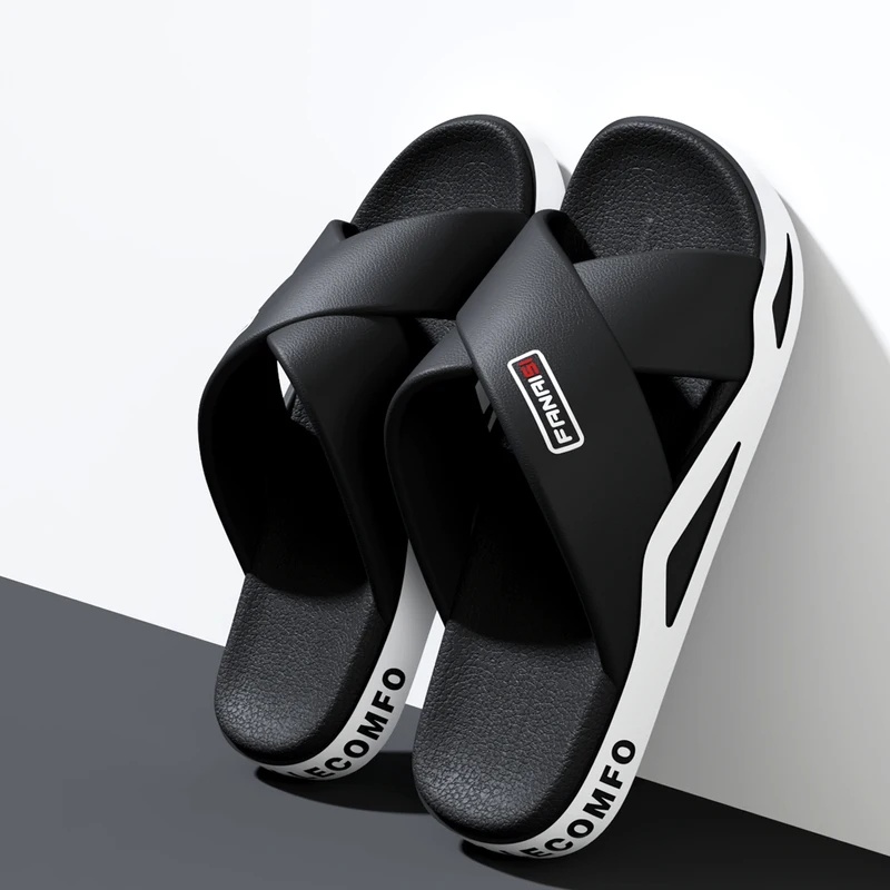 Flippers Swimming - ZUOFU Men Cross Strap Open Toe