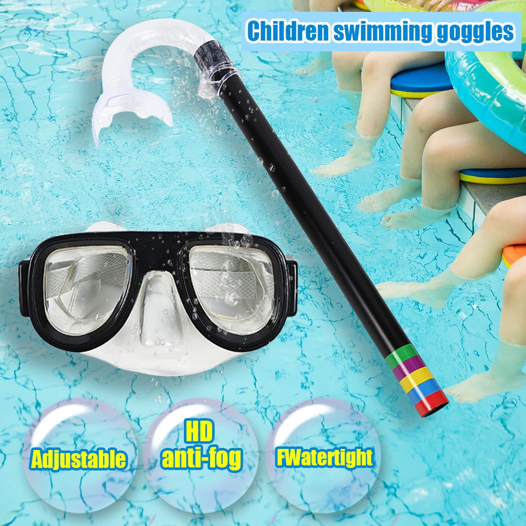 Snorkel Set - Summer Children Diving Goggle Mask Breathing