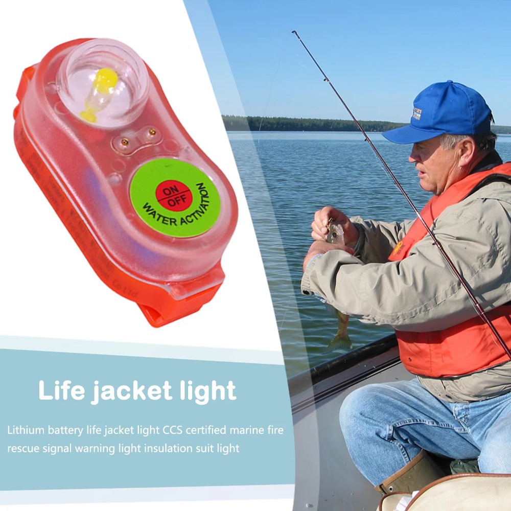 Life Jacket - 1/2pcs New Waterproof LED Life Jacket