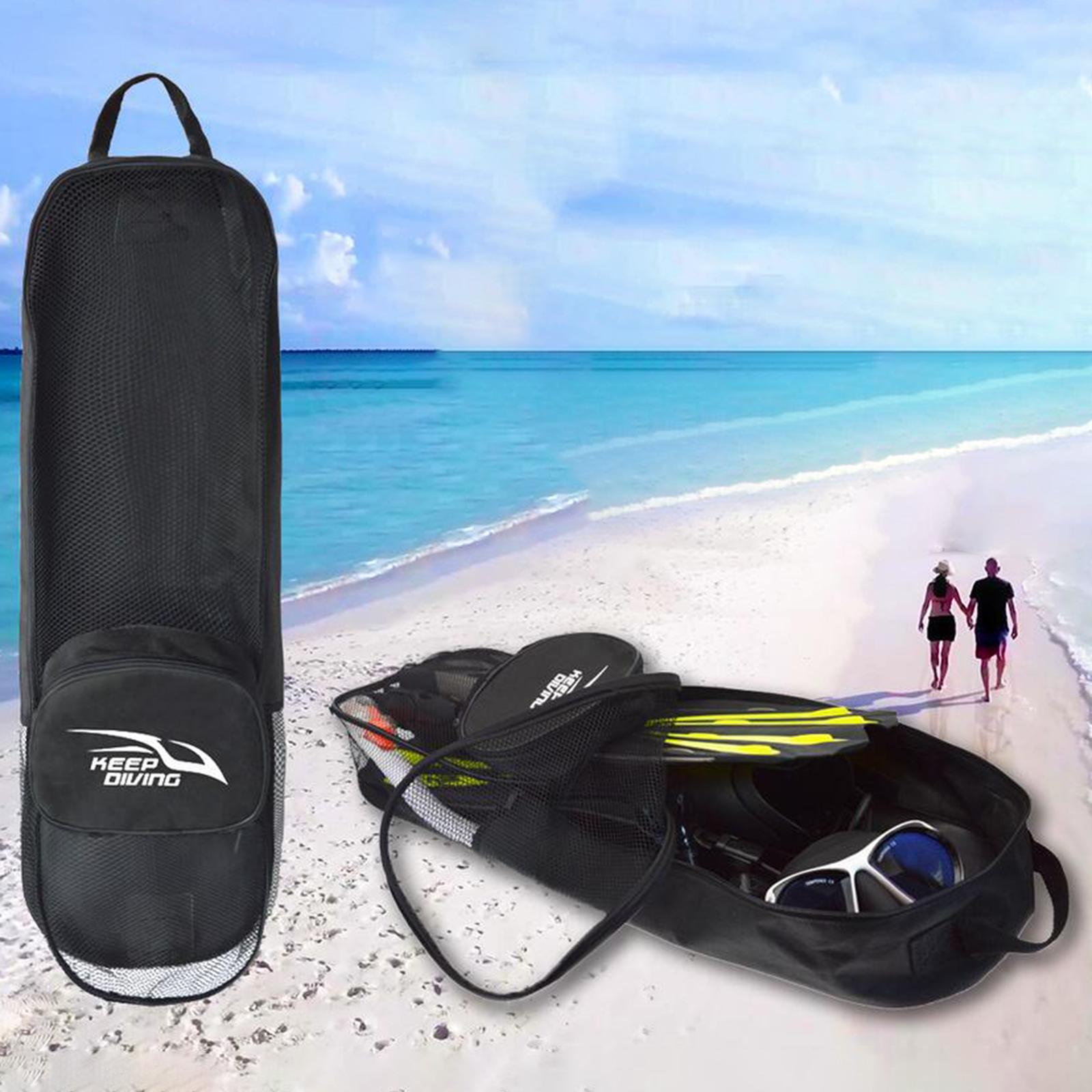 Diving Mask - Portable Snorkeling Gear Bag Carrying Bag