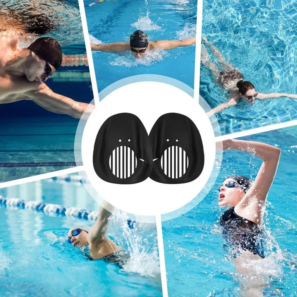 1Pair Webbed Swimming Hand Pad - Flippers Swimming 评论和价格