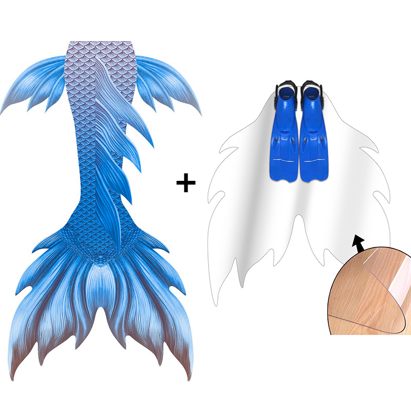 New Design Blue Colour SKins T - Swim Fins 评论和价格