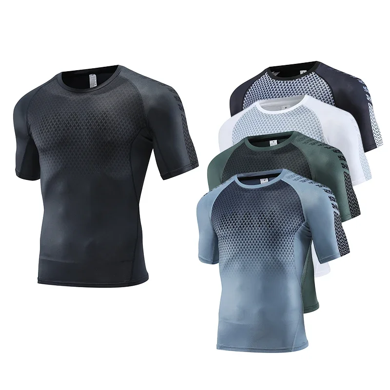 Mens Sport Top for Fitness T-s - Rash Guard 评论和价格