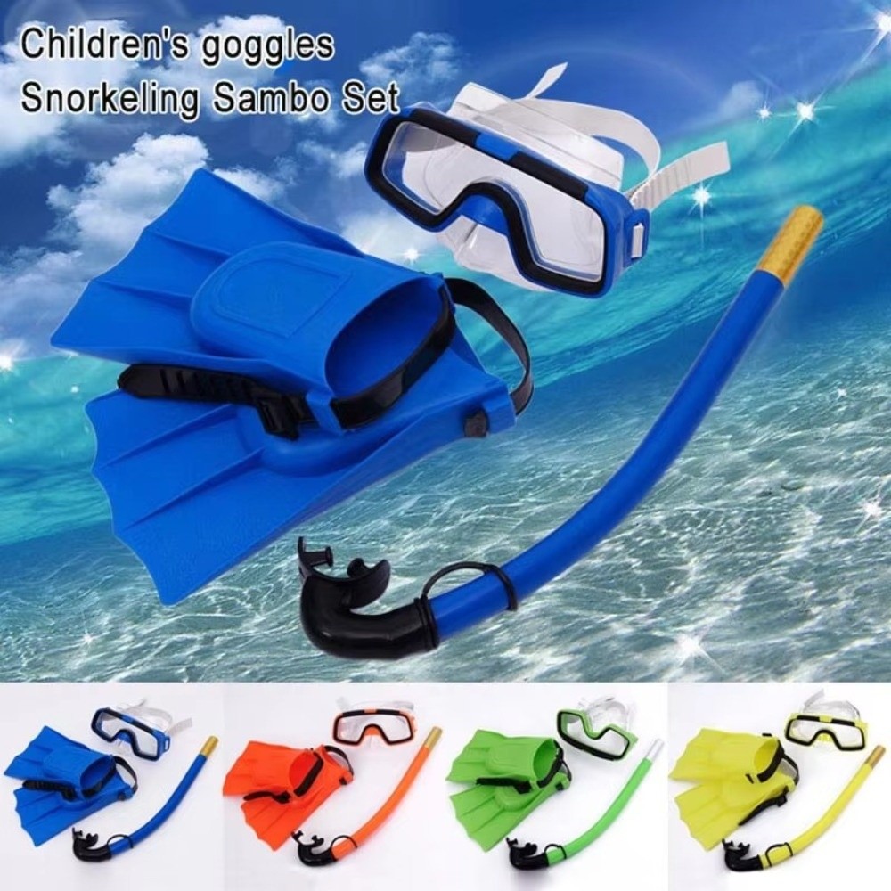 New Anti-Fog Children Diving M - Snorkel Set 评论和价格