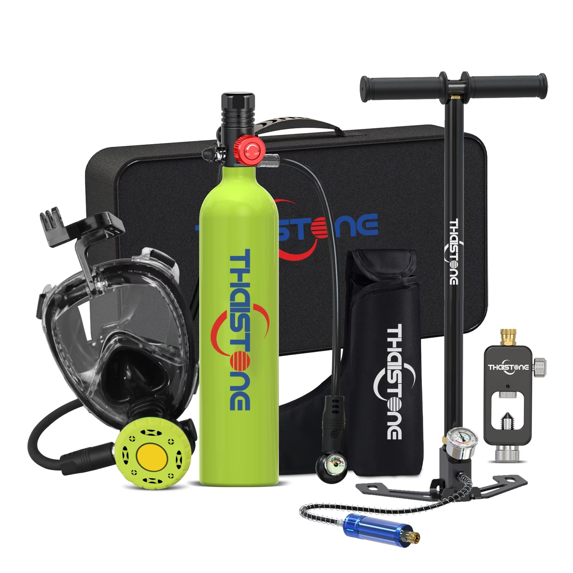 THAISTONE 1L Scuba Oxygen Tank - Diving Mask 评论和价格
