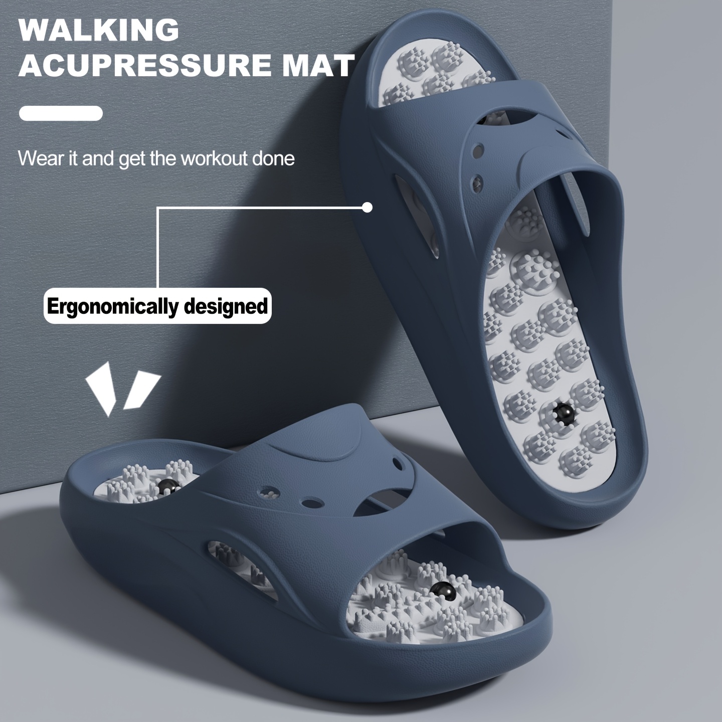 Women Men EVA Massage Slippers - Water Shoes 评论和价格
