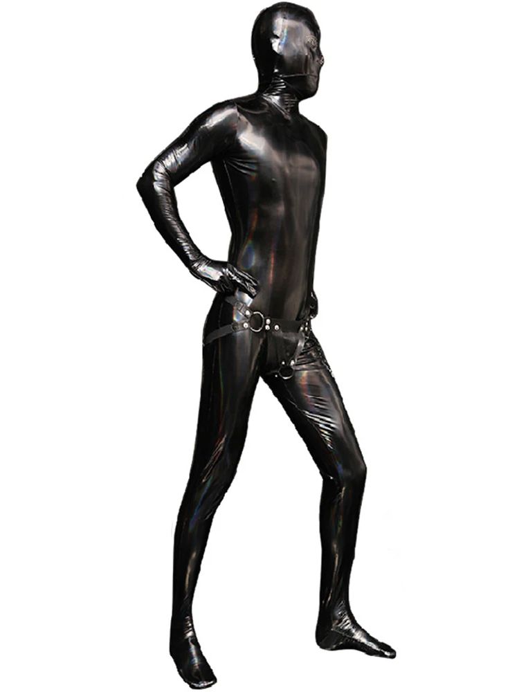 M-4XL Colorful Wet Look PVC Ca - Wetsuit Men 评论和价格