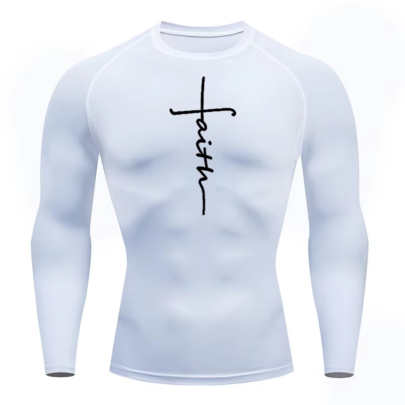 Christian Workout Compression  - Rash Guard 评论和价格