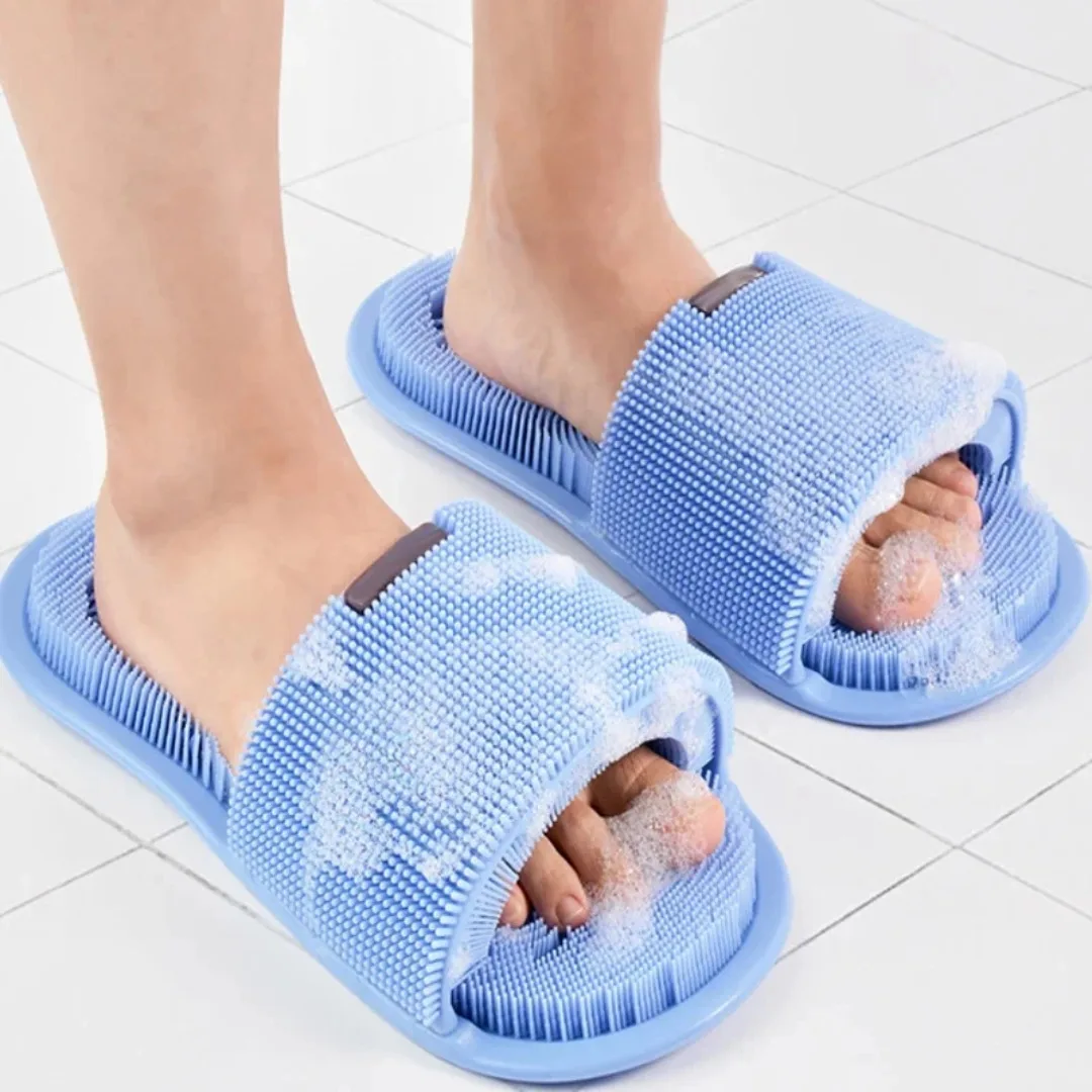 1pc Magic Foot Wash Slippers A - Flippers Swimming 评论和价格