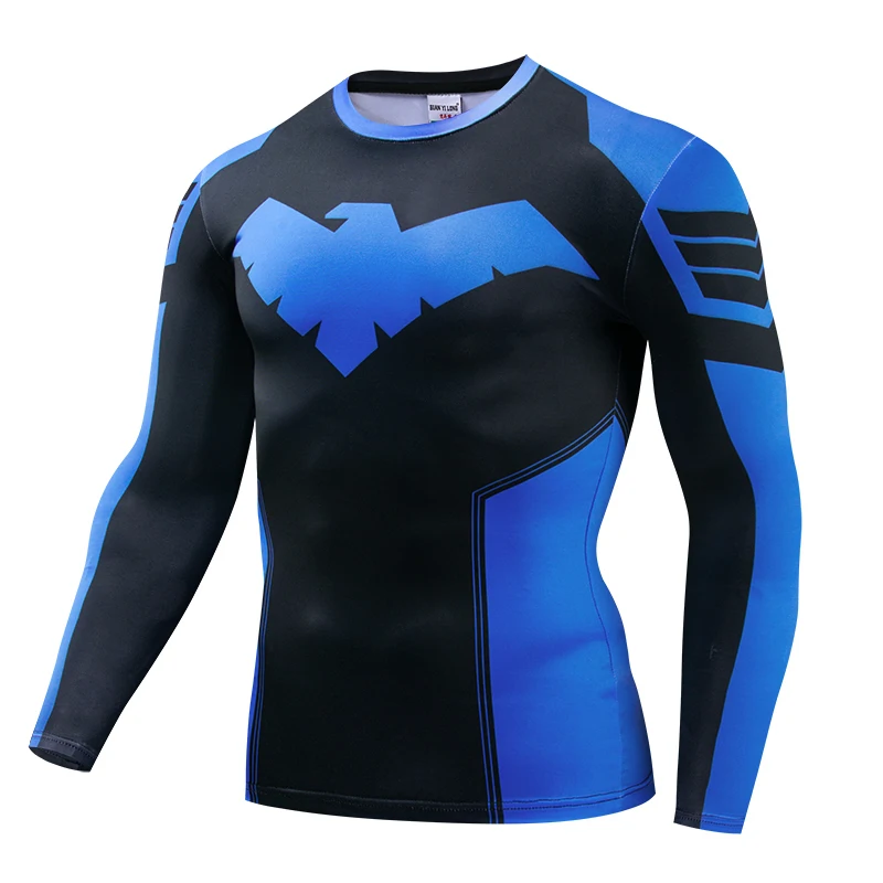 Compression T-Shirts Sportswea - Rash Guard 评论和价格