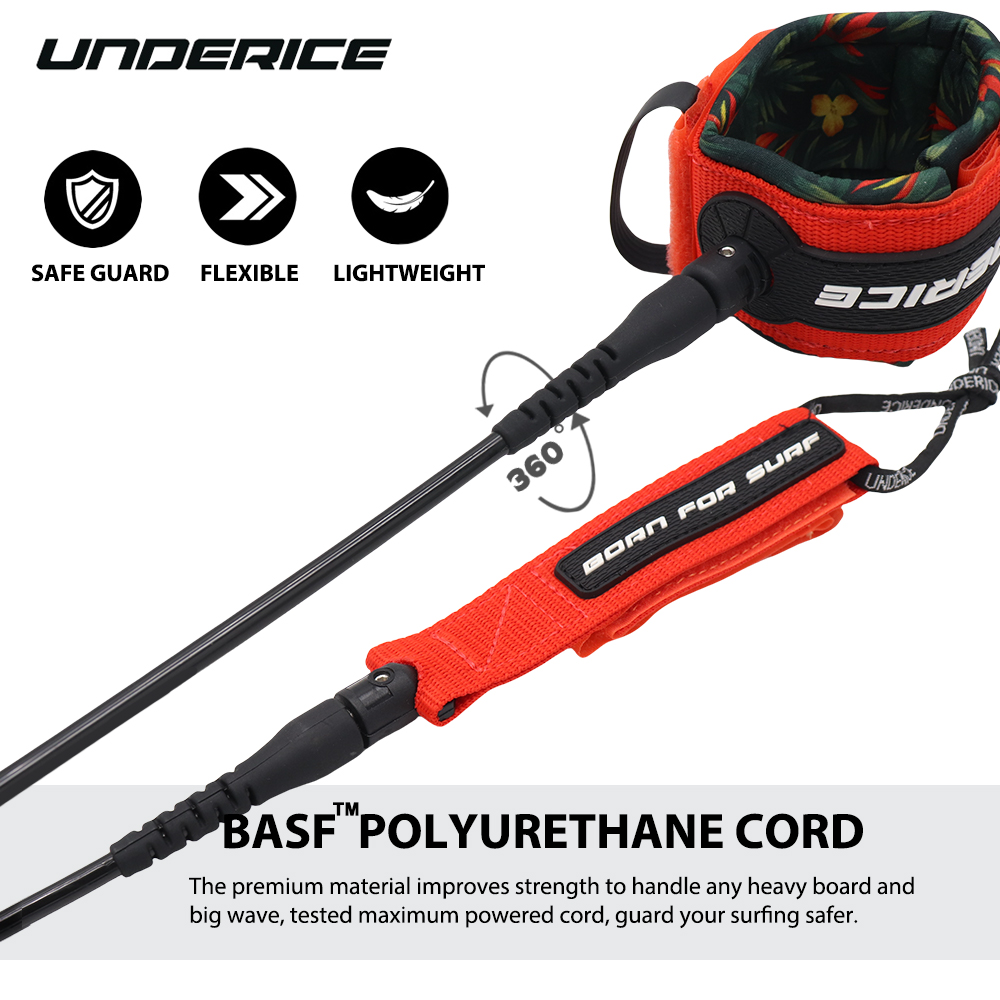 UICE Surfboard Leash 6-9ft SUP - Surfboard Leash 评论和价格