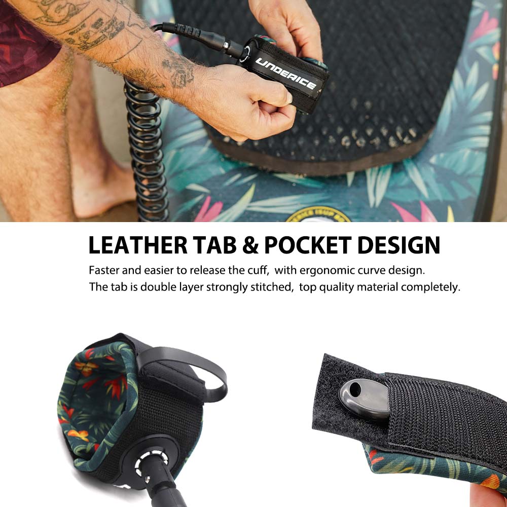 SUP Paddle Leash 7MM10FT Surfi - Surfboard Leash 评论和价格