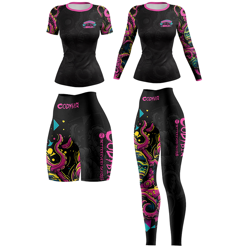 Cody Lundin Women's MMA BJJ Ra - Rash Guard 评论和价格
