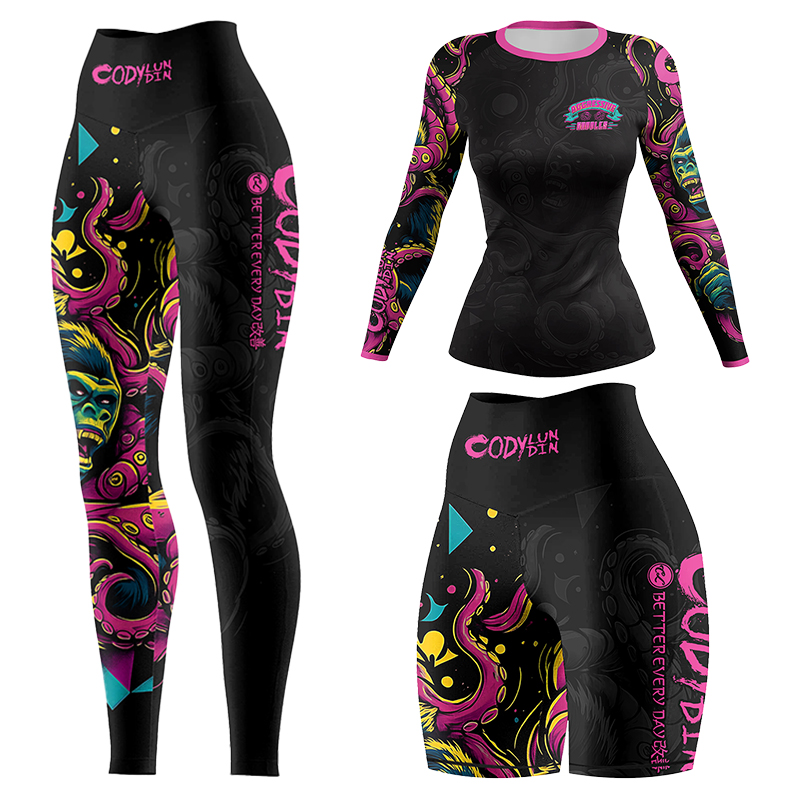 Cody Lundin Women's MMA BJJ Ra - Rash Guard 评论和价格