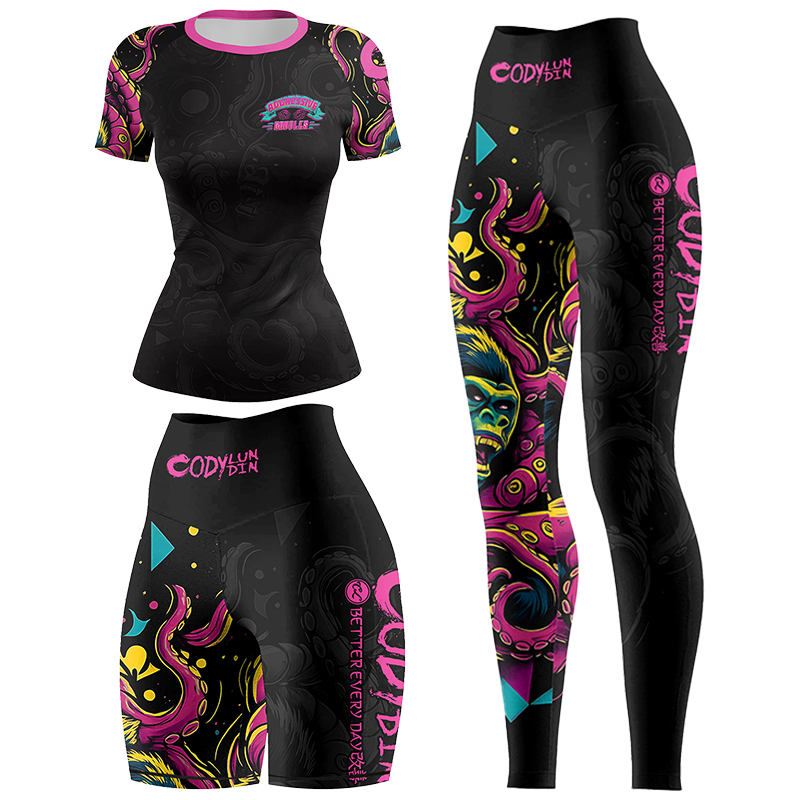Cody Lundin Women's MMA BJJ Ra - Rash Guard 评论和价格