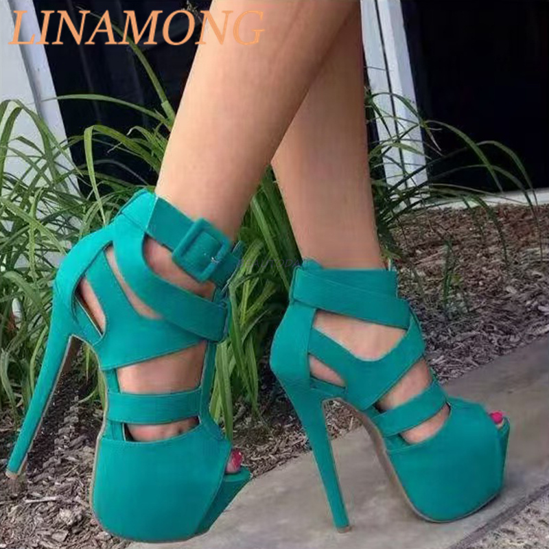 Blue Water Platform Fish Mouth - Water Shoes 评论和价格