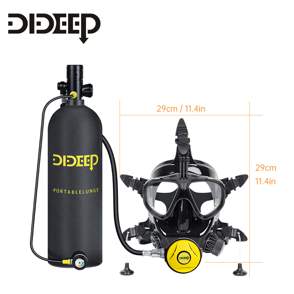 DIDEEP CE DOT  1L Underwater 1 - Diving Mask 评论和价格