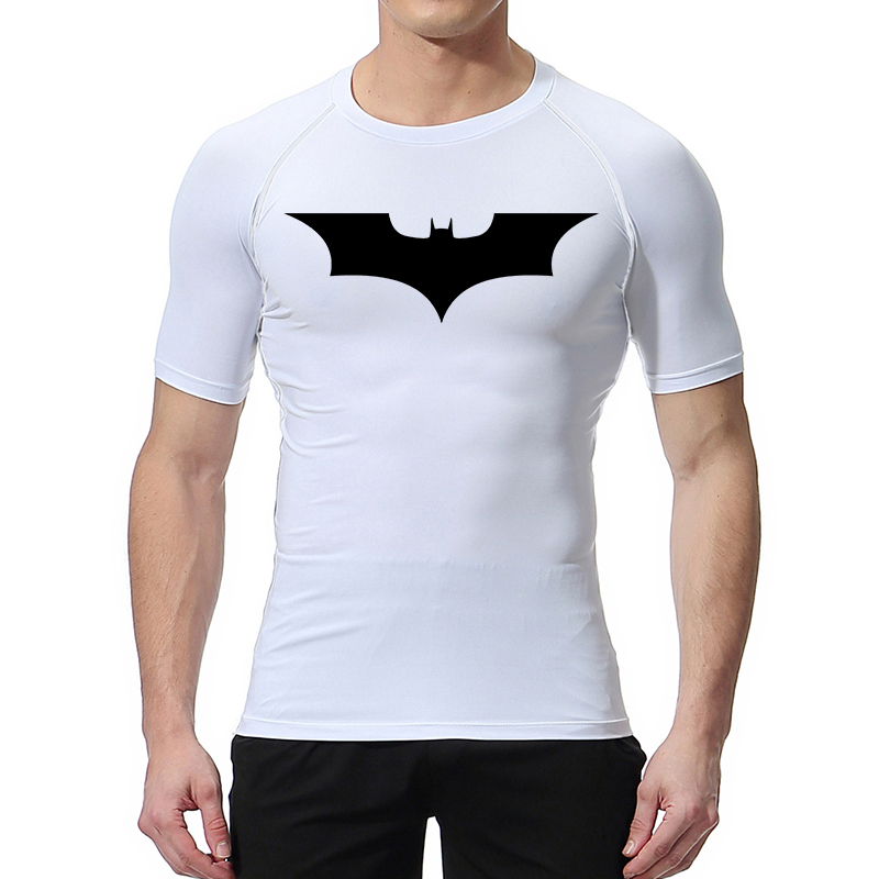Bat Print Compression Shirts f - Rash Guard 评论和价格