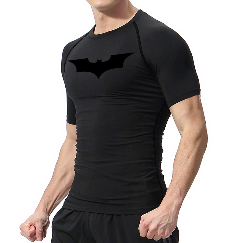 Bat Print Compression Shirts f - Rash Guard 评论和价格