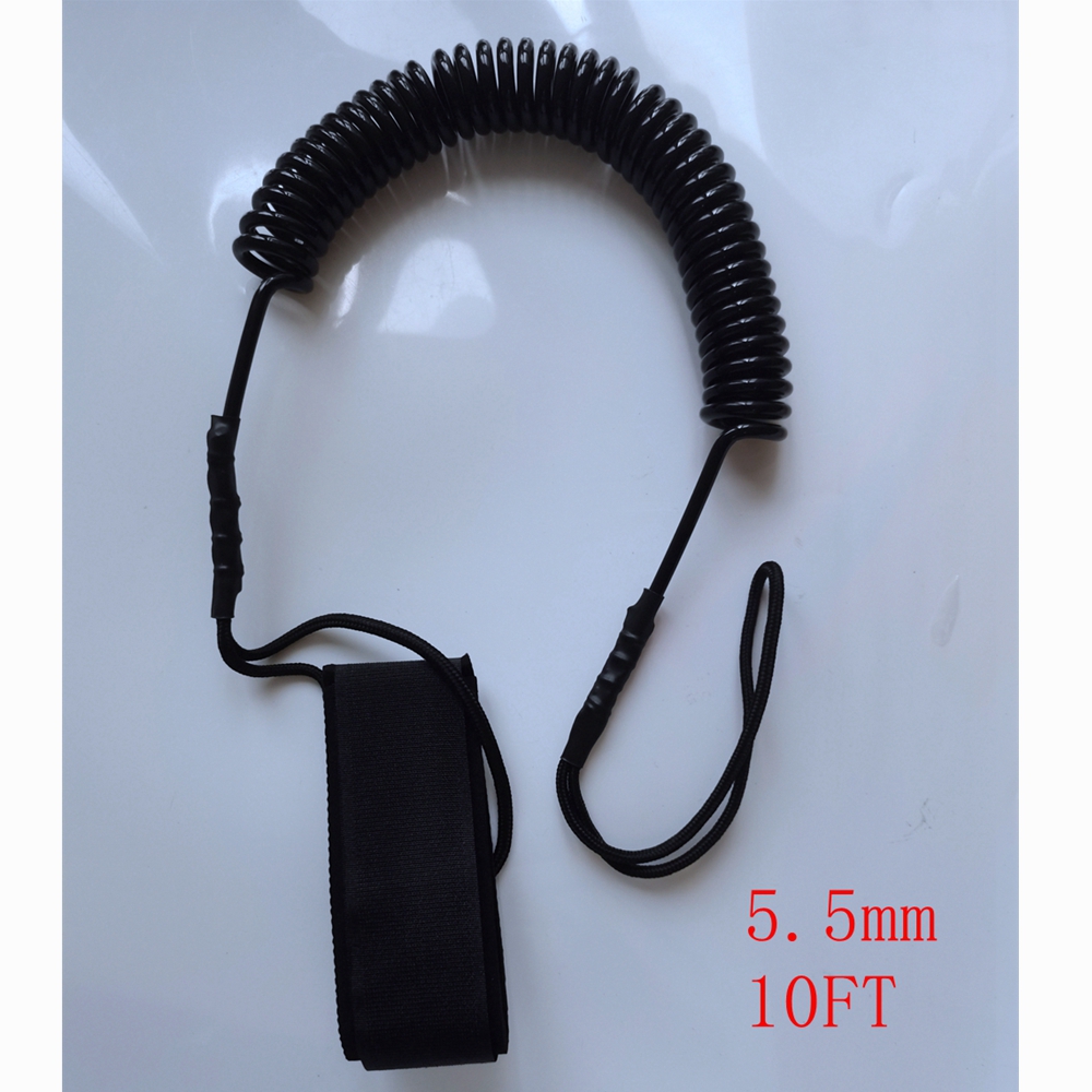 5.5MM 10FT Surfboard Foot Leas - Surfboard Leash 评论和价格