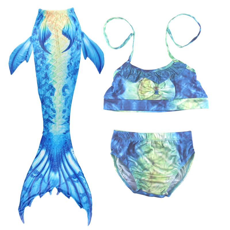 Kids Mermaid Tail for Girls Sw - Flippers Swimming 评论和价格