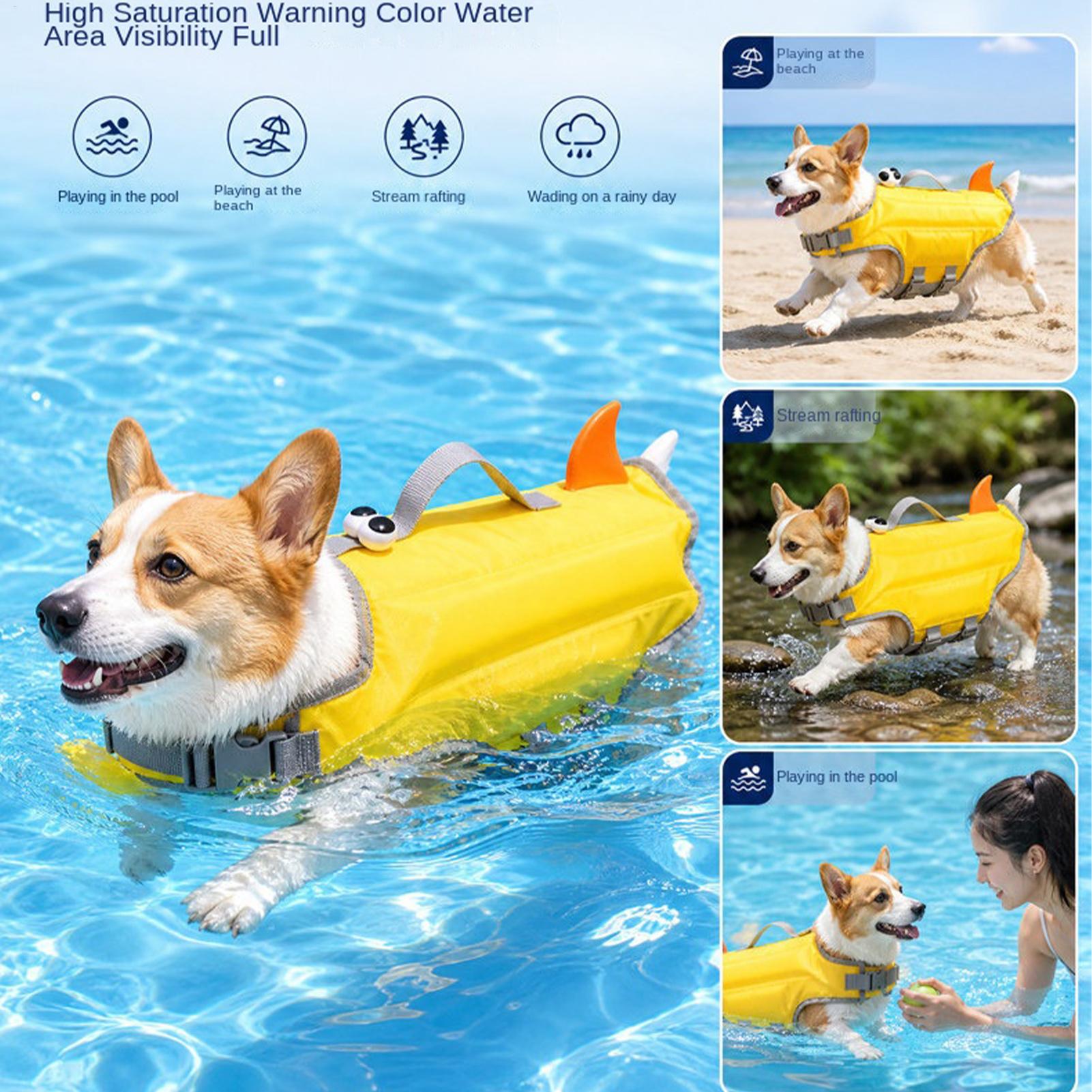 Adjustable Dog Life Jacket Hig - Life Jacket 评论和价格
