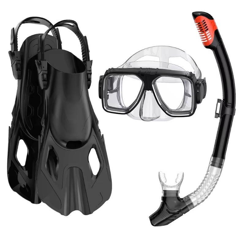 Professional 3-Piece Snorkel D - Snorkel Set 评论和价格