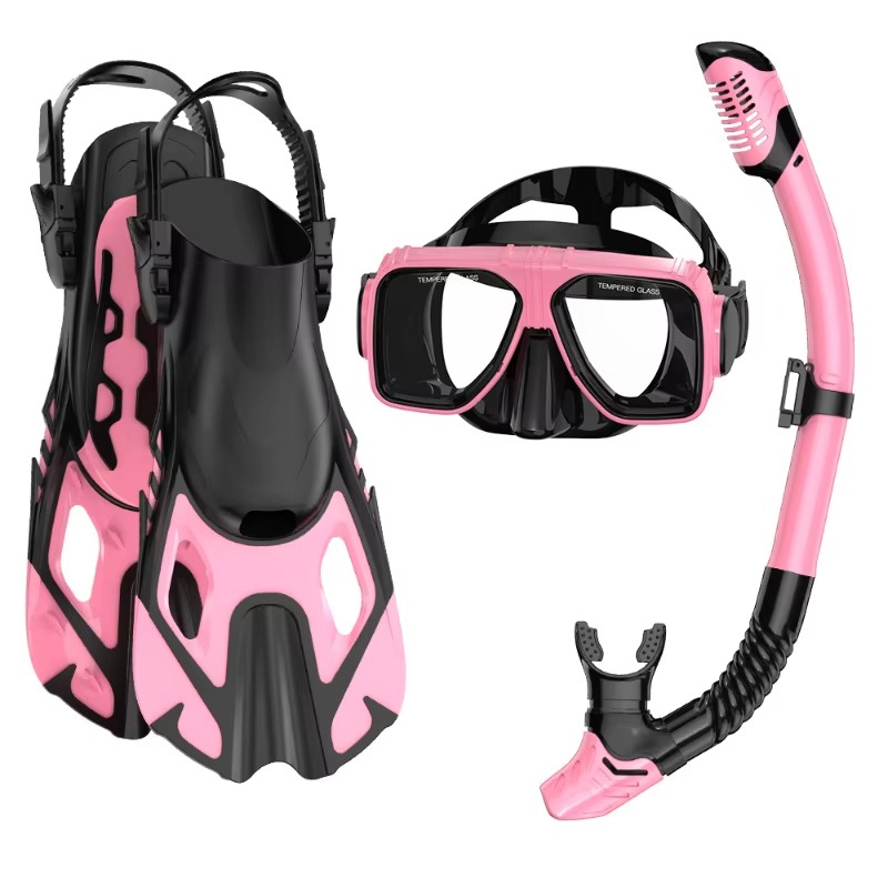 Professional 3-Piece Snorkel D - Snorkel Set 评论和价格