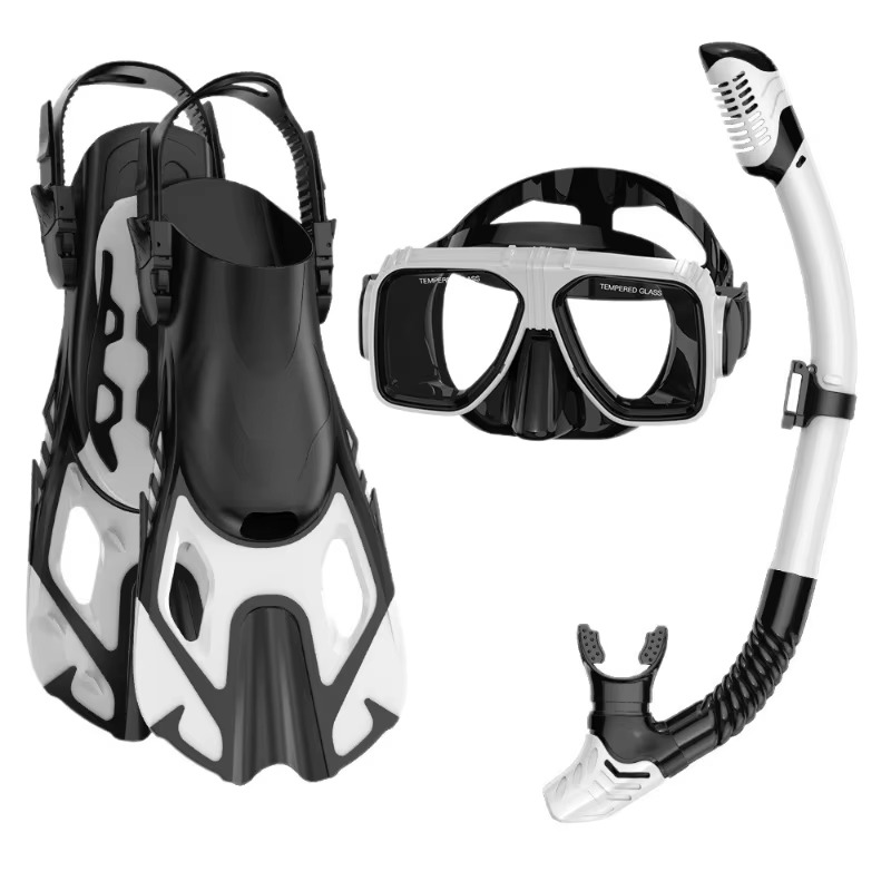 Professional 3-Piece Snorkel D - Snorkel Set 评论和价格