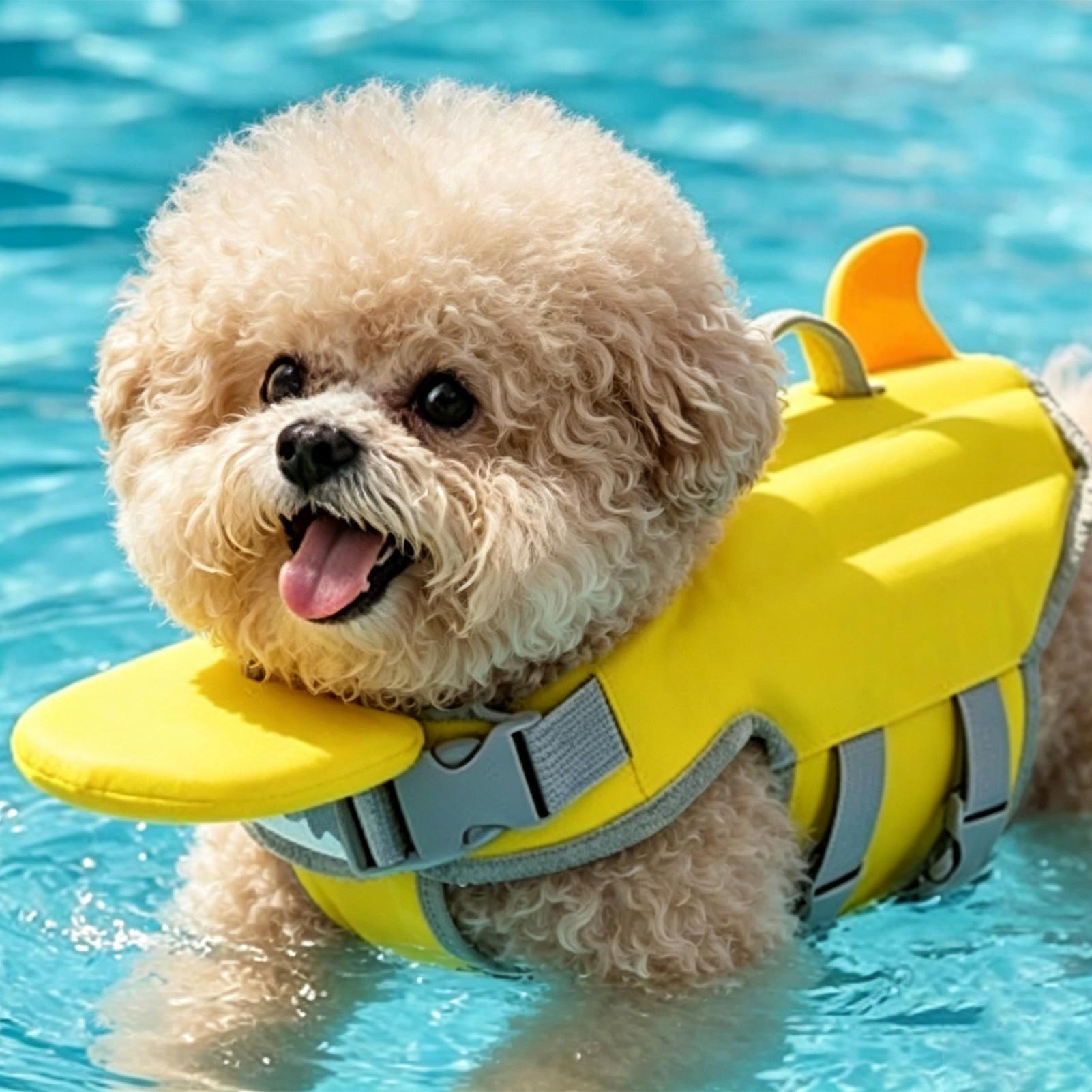 Dog Life Jacket Portable Summe - Life Jacket 评论和价格