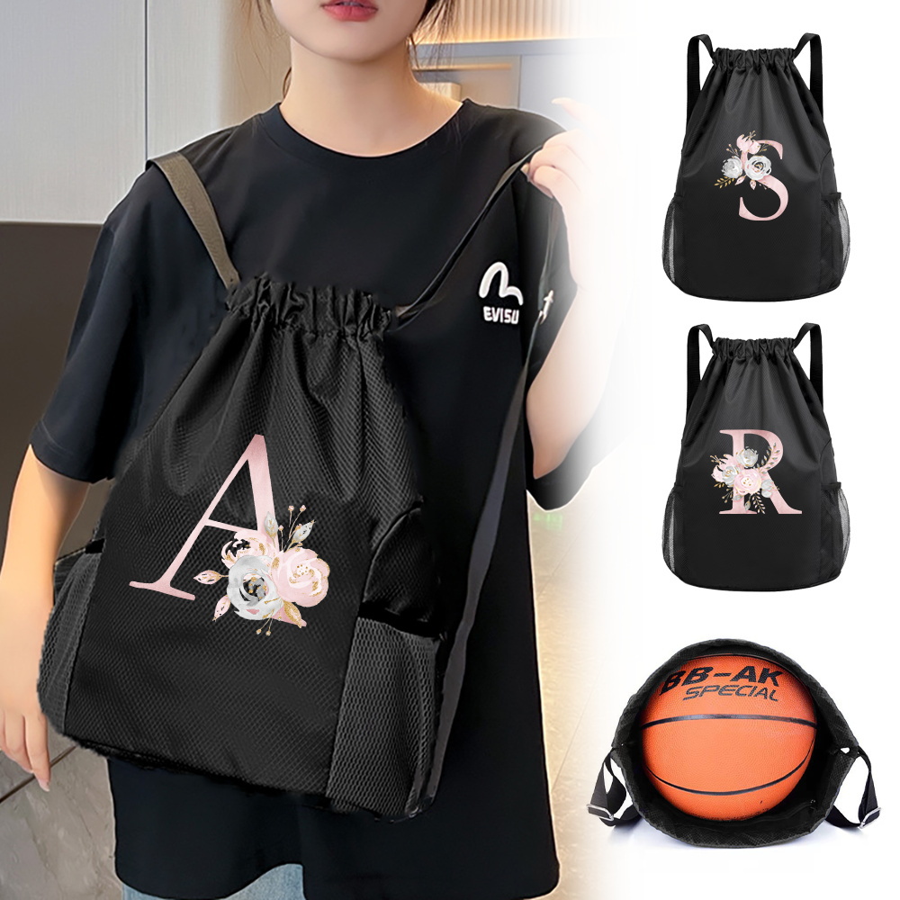 Black drawstring bag, gym back - Dry Bag Waterproof 评论和价格
