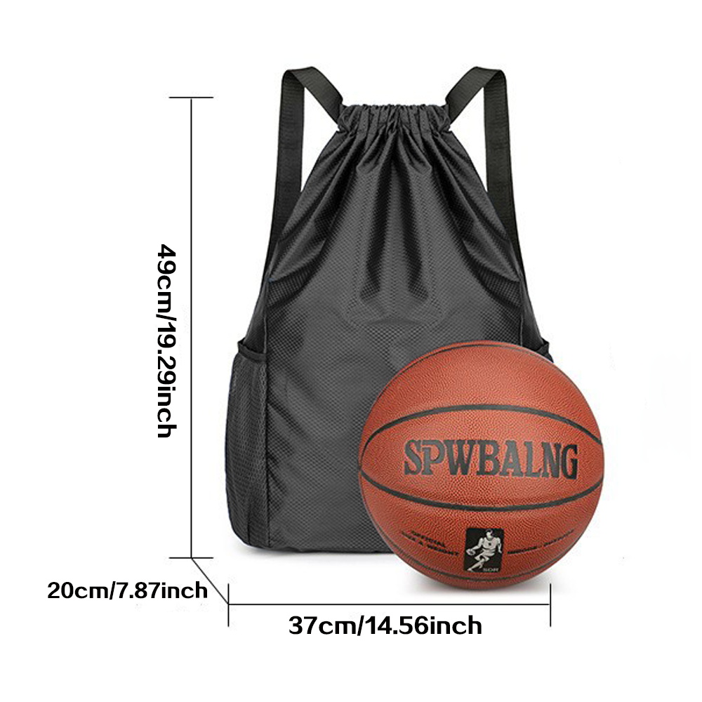 Black drawstring bag, gym back - Dry Bag Waterproof 评论和价格
