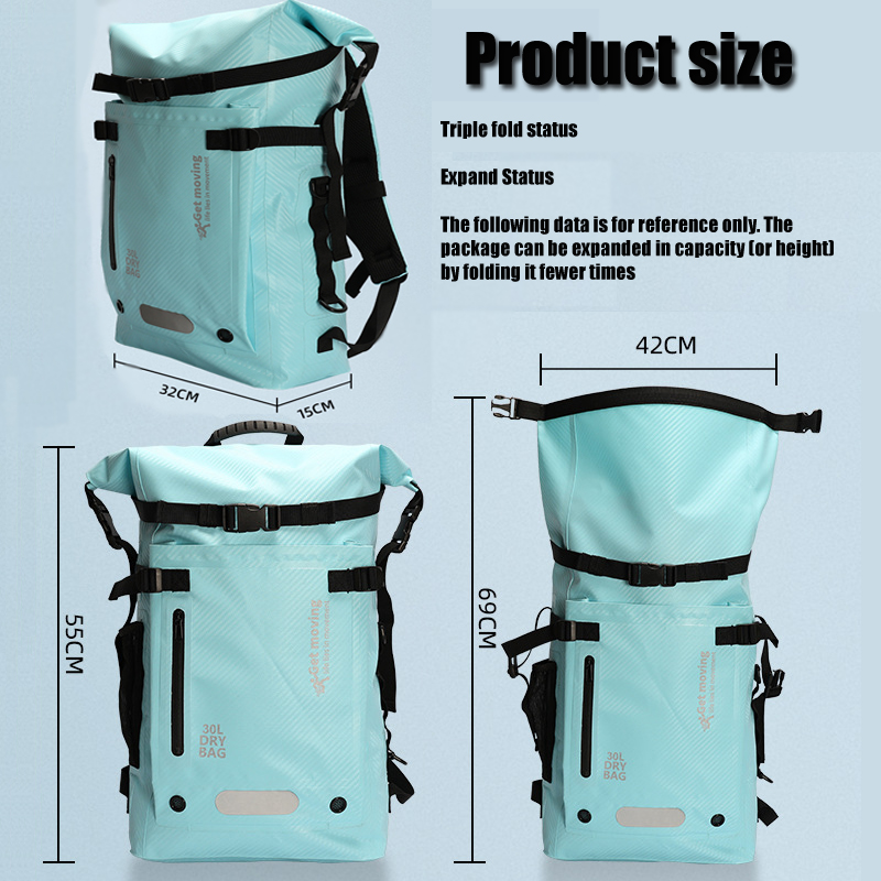 30L Waterproof backpack, trave - Flippers Swimming 评论和价格