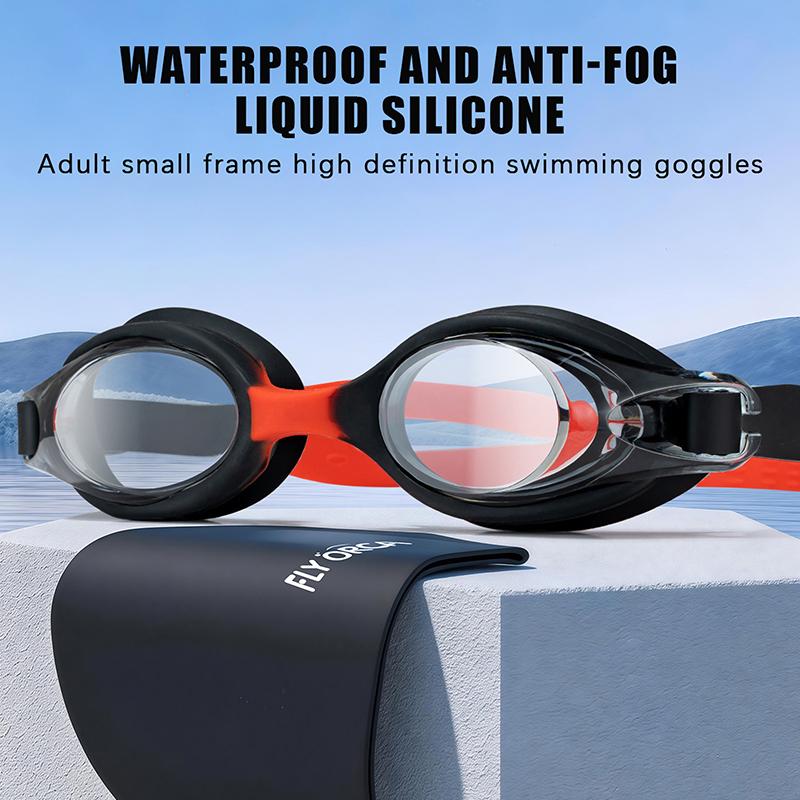 Men Women Small Frame Silicone - Goggles Swim 评论和价格