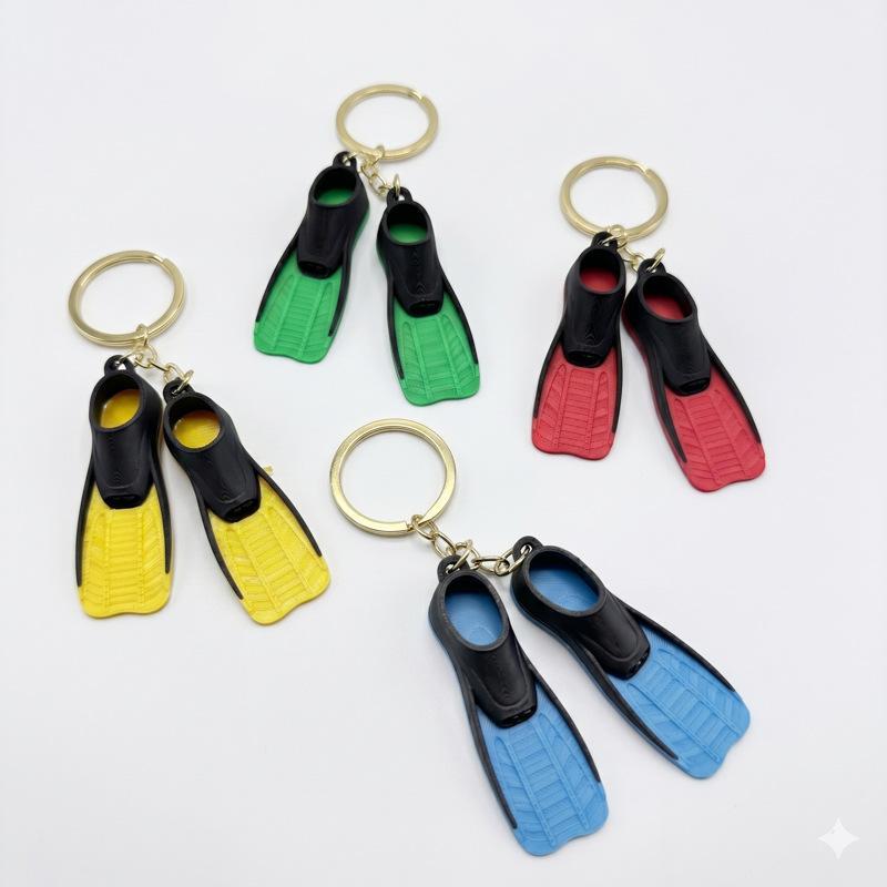Diving Fin Key Chain Flipper K - Flippers Swimming 评论和价格