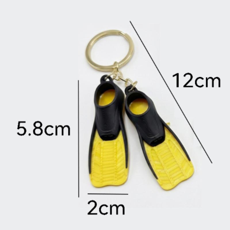 Diving Fin Key Chain Flipper K - Flippers Swimming 评论和价格