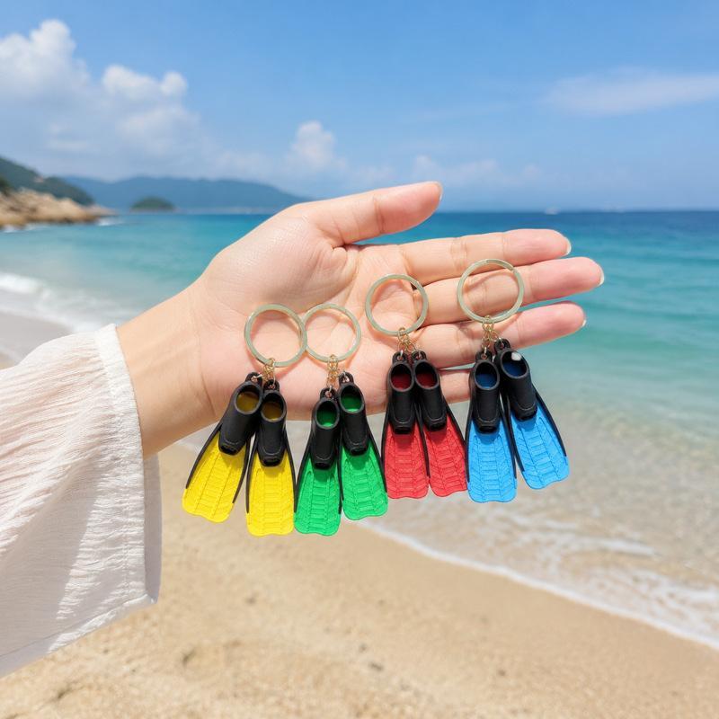 Diving Fin Key Chain Flipper K - Flippers Swimming 评论和价格
