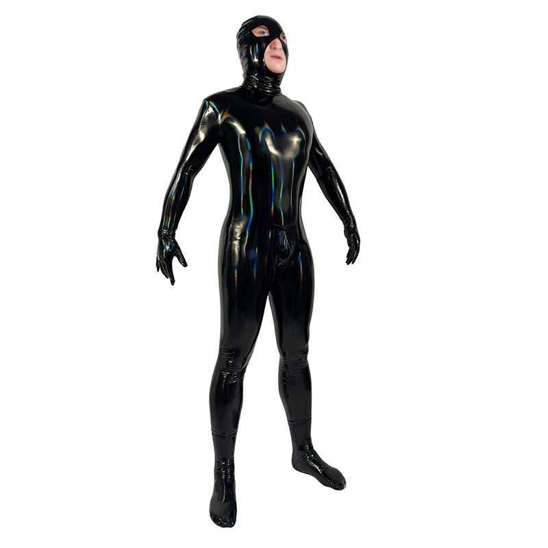 Mens Sexy PVC Leather Catsuit  - Wetsuit Men 评论和价格